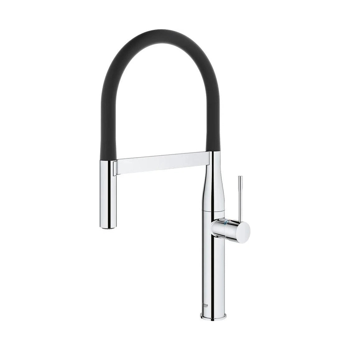 Grifo de cocina Grohe Essence Alta Monomando  - Negro/Cromo
