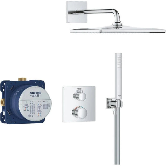 Columna de grifería para baño/ducha empotrada Grohe - Cromo