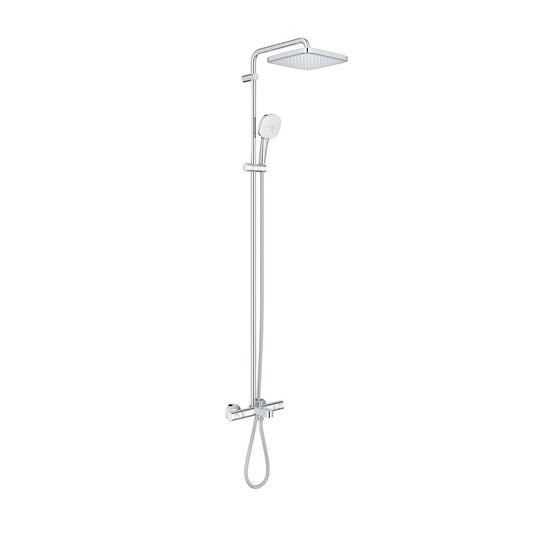 Columna de grifería para ducha termostático Grohe - Cromo