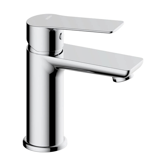 Grifo de lavabo bajo Stillo Cronos cromo con apertura en frío y aireador