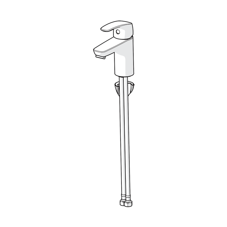 Grifo de Lavabo Oras Safira 1010F