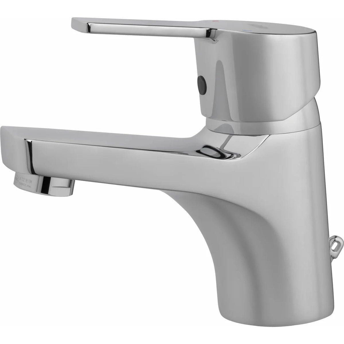 Grifo de lavabo bajo Stillo Capri-N cromo con aireador