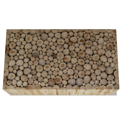 Mesa De Centro De Teca Genuina