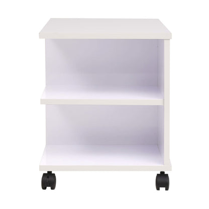 Estantería Con Ruedas Blanca 50X35X42 Cm