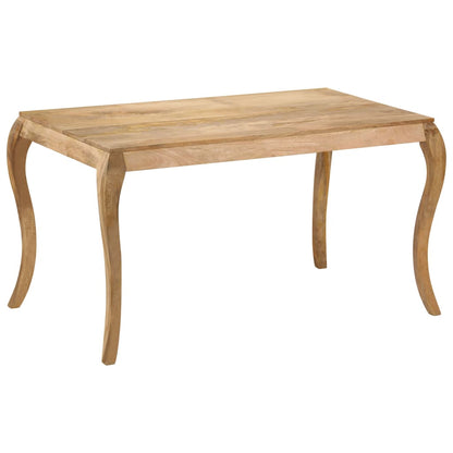 Mesa De Comedor De Madera Maciza De Mango