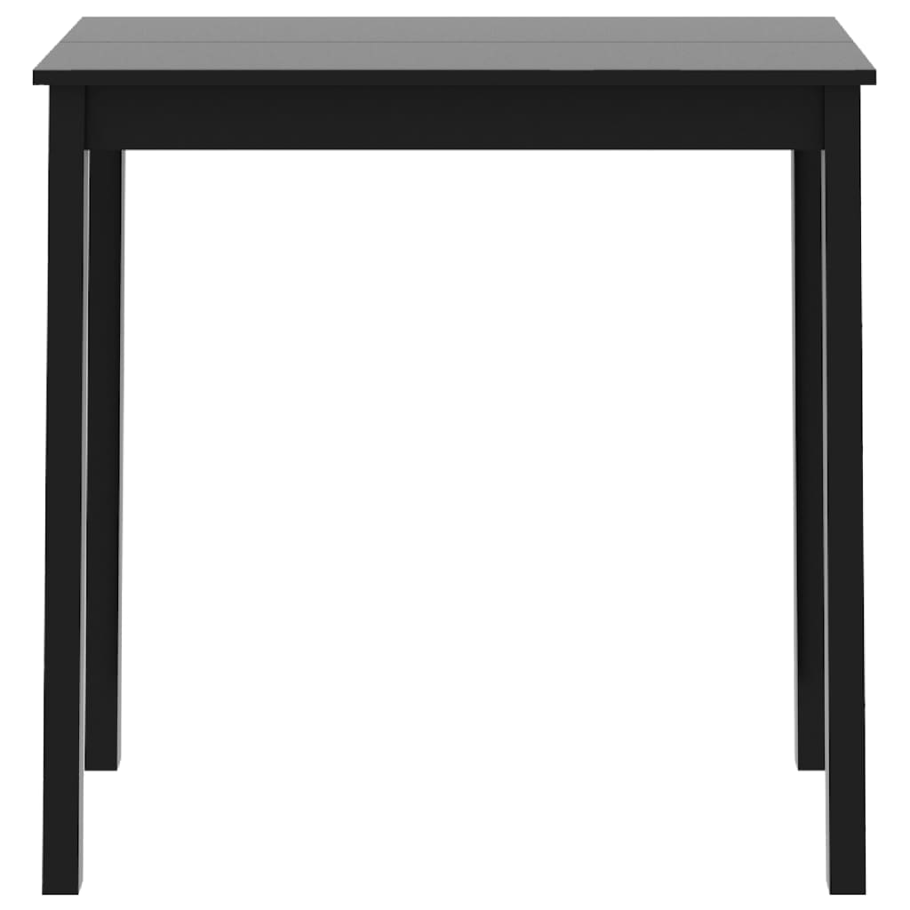 Mesa Alta Negra De Mdf 115X55X107 Cm