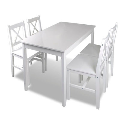 Juego De Muebles De Comedor 5 Piezas