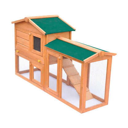 Casa De Animales Grande Jaula Conejera De Madera