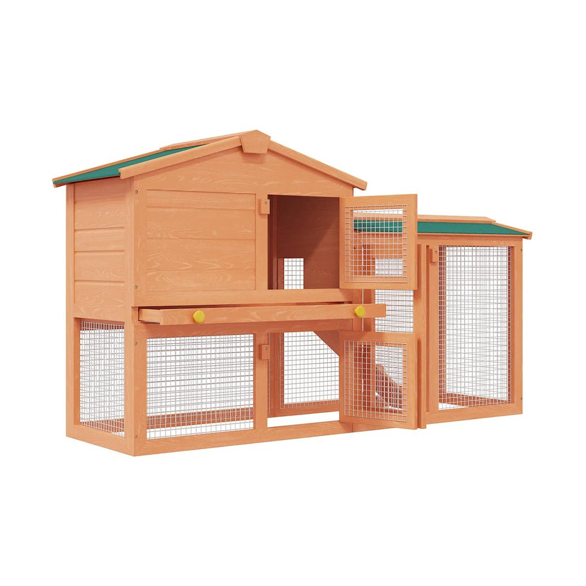 Casa De Animales Grande Jaula Conejera De Madera
