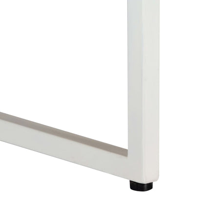 Mesa De Centro De Madera Maciza De Mango 110X110X36 Cm