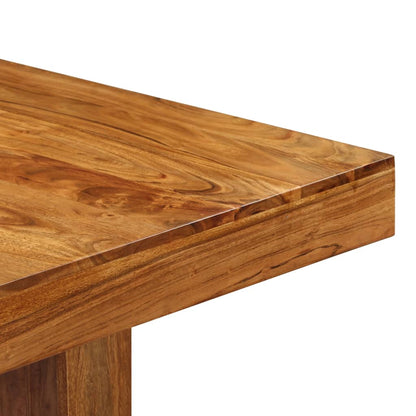 Mesa De Comedor De Madera Maciza De Acacia 180X90X75 Cm