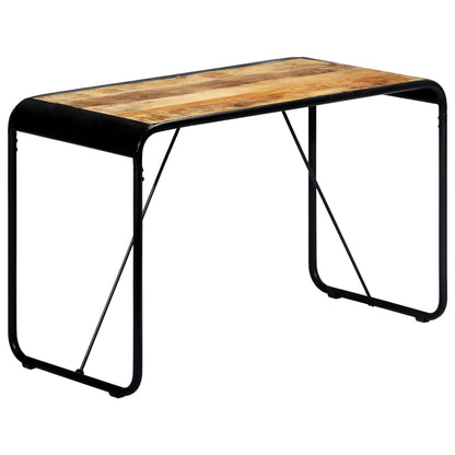 Mesa De Comedor Madera Maciza De Mango Rugosa
