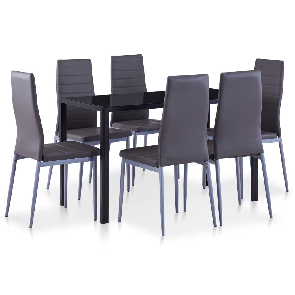 Conjunto De Mesa De Comedor Siete Piezas