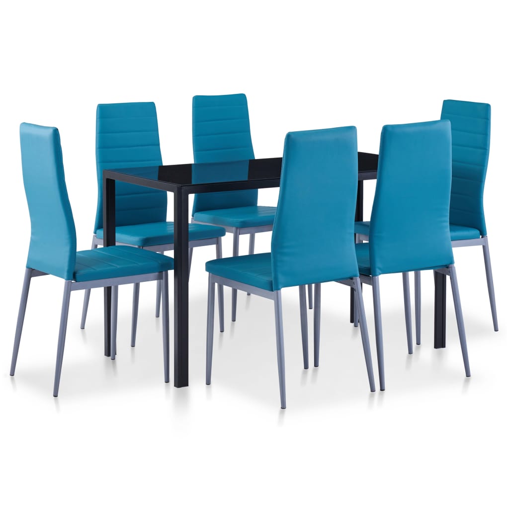Conjunto De Mesa De Comedor Siete Piezas
