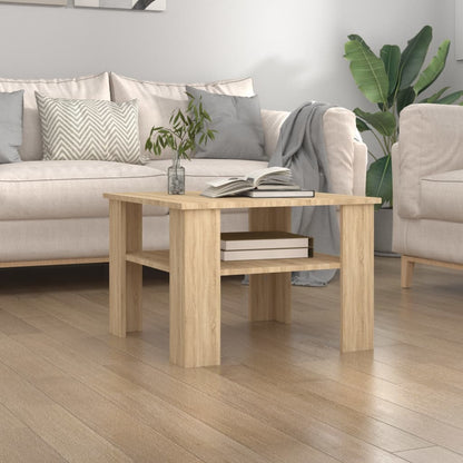 Mesa De Centro Madera Contrachapada 60X60X42 Cm