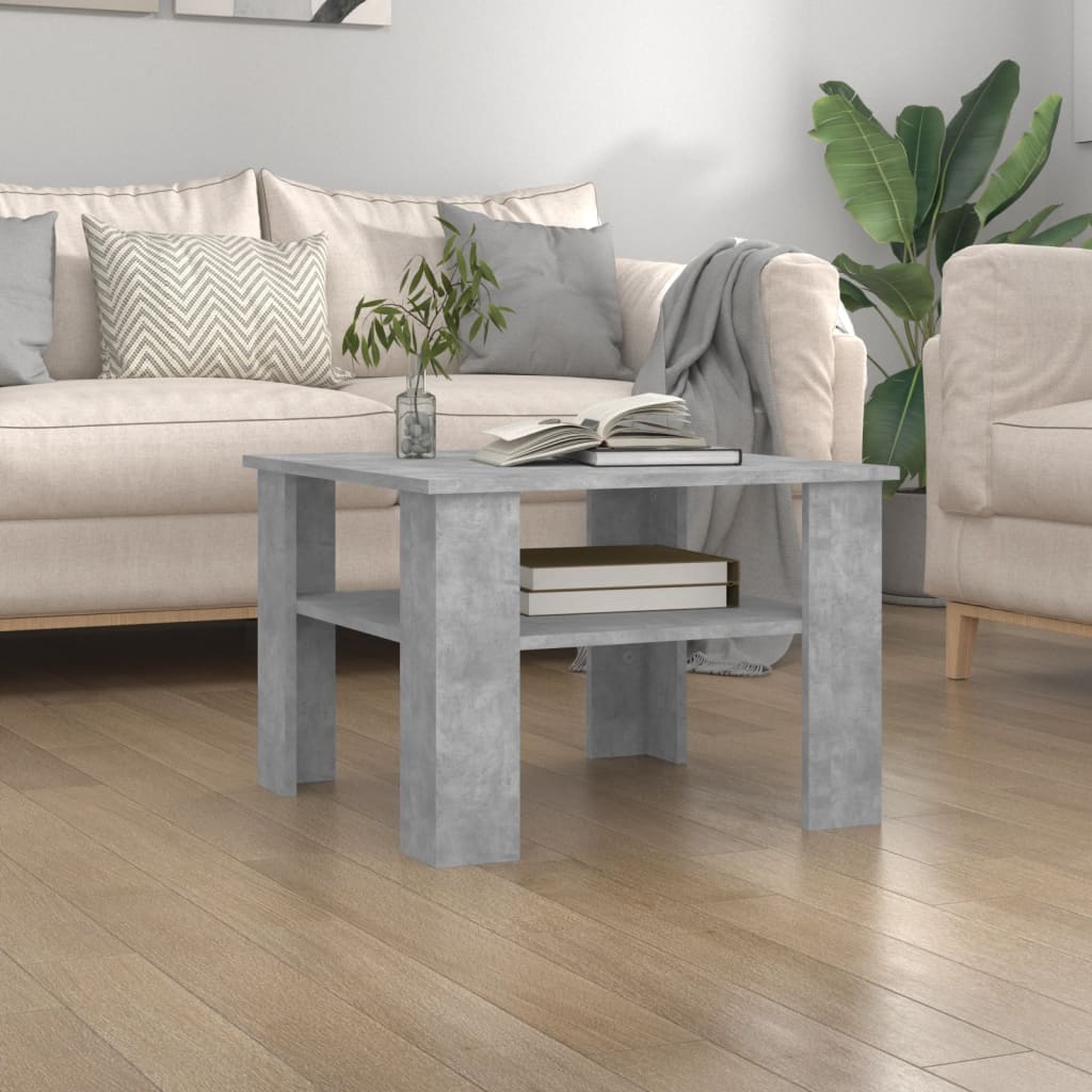Mesa De Centro Madera Contrachapada 60X60X42 Cm