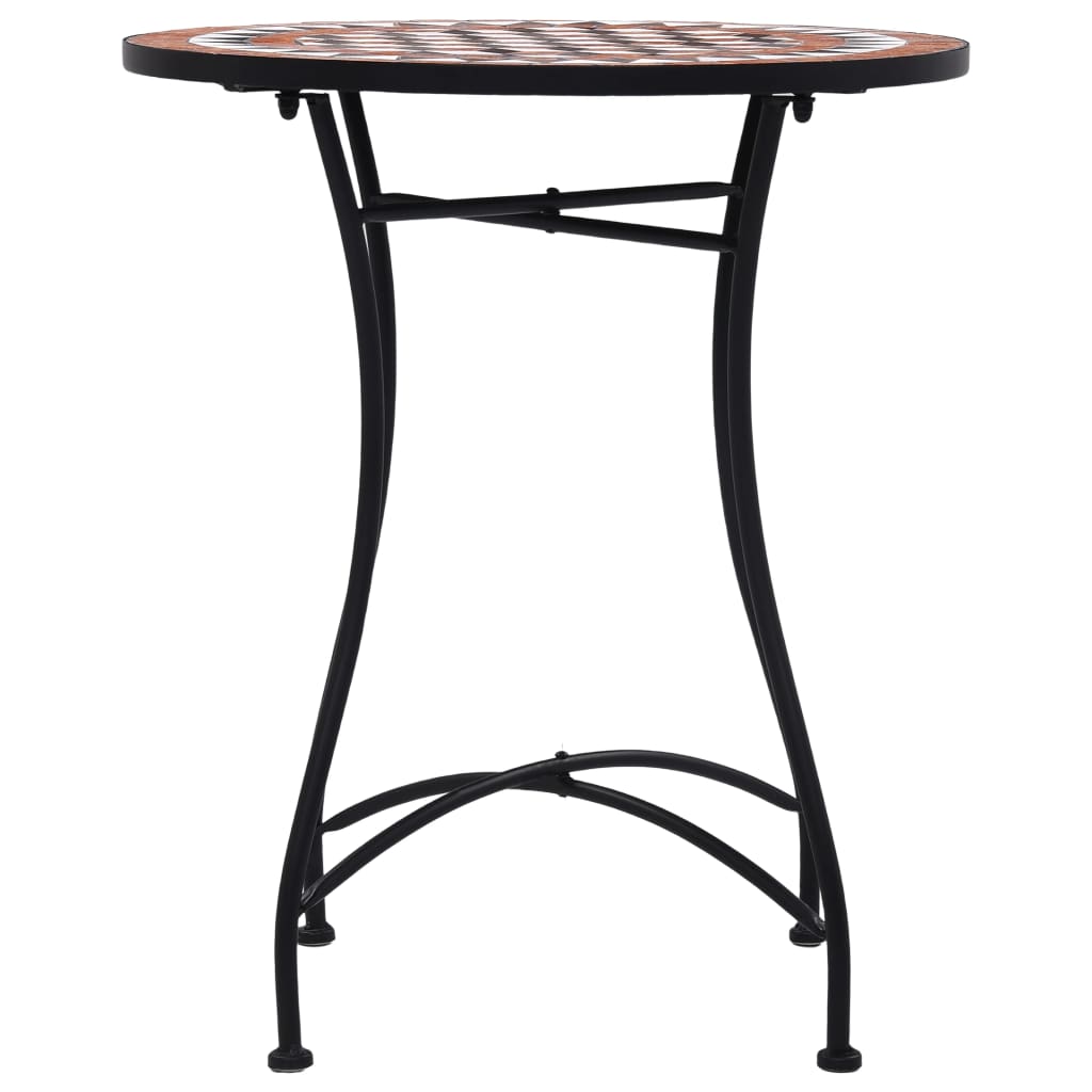 Mesa Bistró De Mosaico Cerámica 60 Cm