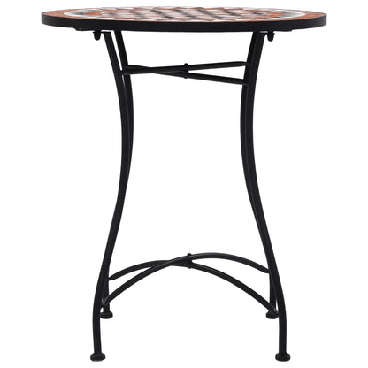 Mesa Bistró De Mosaico Cerámica 60 Cm