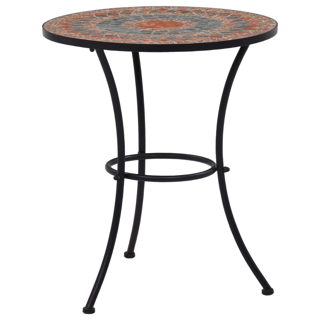 Mesa Bistró De Mosaico Cerámica 60 Cm