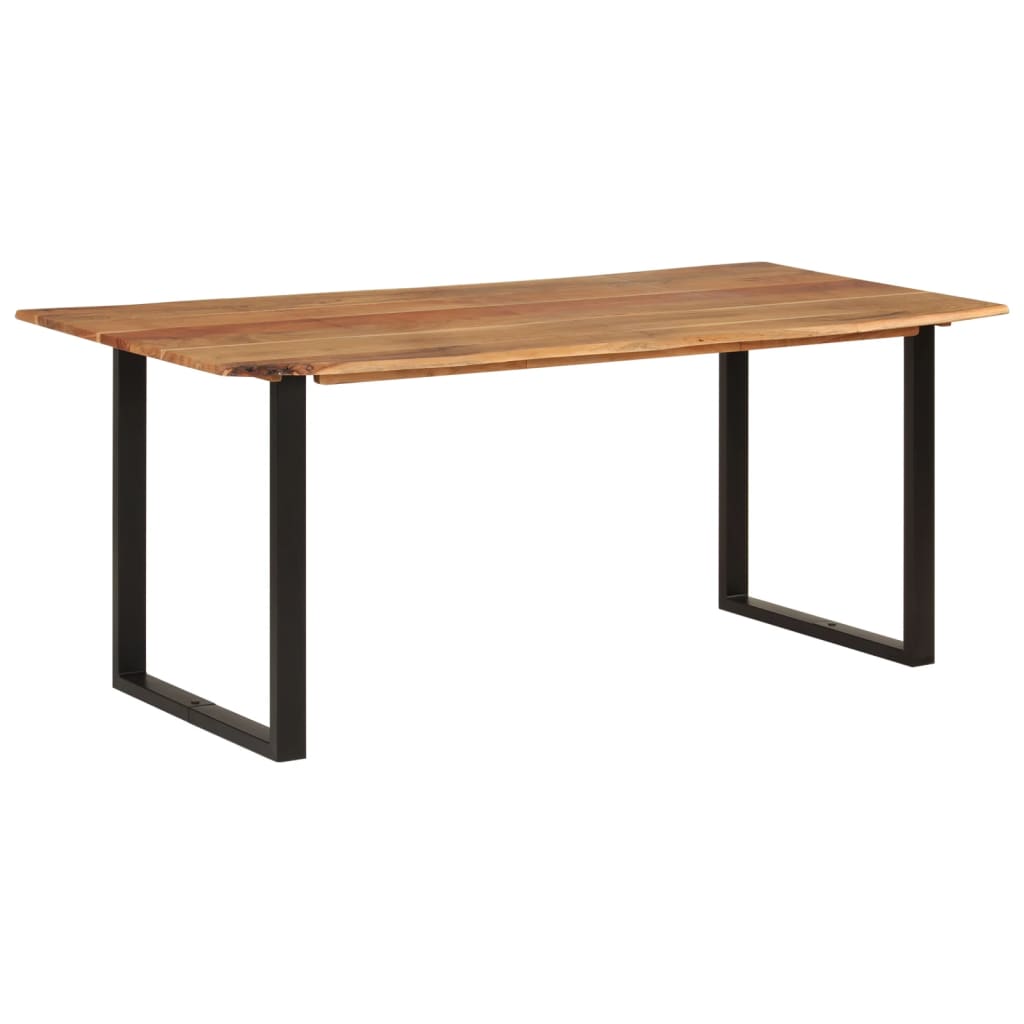 Mesa De Comedor Madera Maciza De Acacia