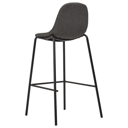 Juego De Mesa Alta Y Taburetes 3 Piezas Tela