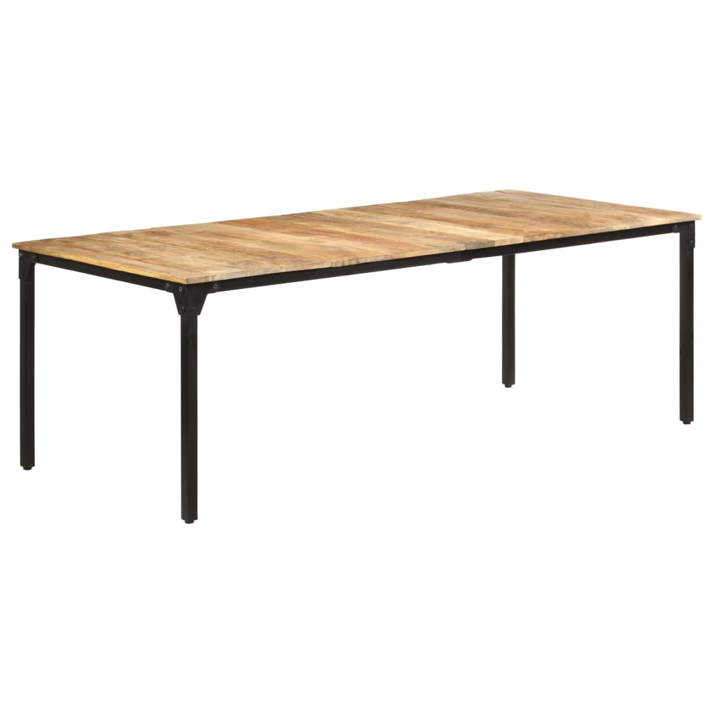 Mesa De Comedor Madera De Mango Rugosa