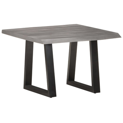 Mesa De Centro Borde Natural Madera Maciza Acacia
