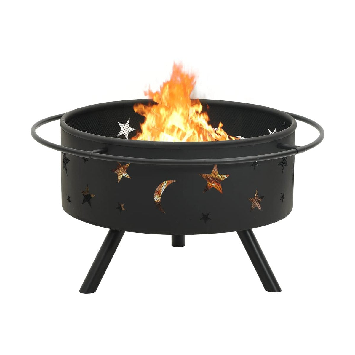 Brasero Con Atizador Acero Xxl 76 Cm
