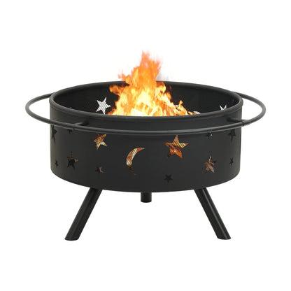 Brasero Con Atizador Acero Xxl 76 Cm