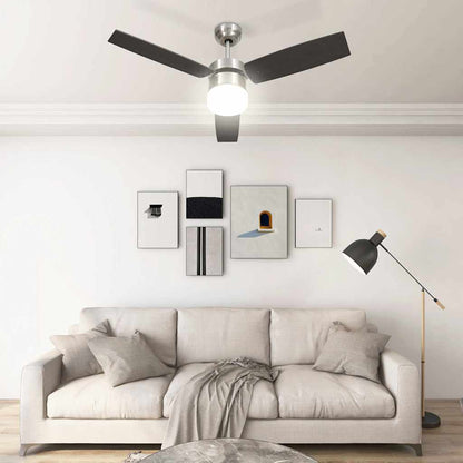 Ventilador De Techo Con Luz Con Mando 108 Cm