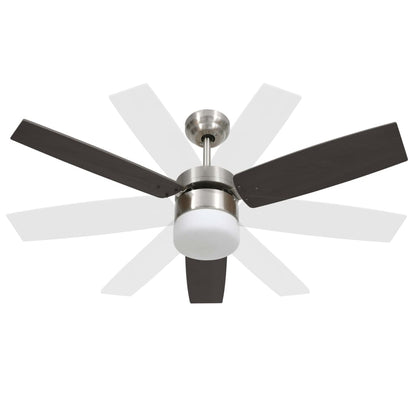 Ventilador De Techo Con Luz Con Mando 108 Cm