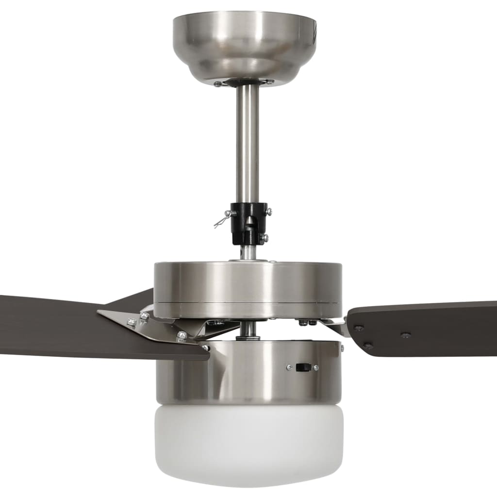 Ventilador De Techo Con Luz Con Mando 108 Cm