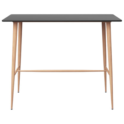 Juego De Mesa Alta Y Taburetes De Bar 3 Piezas