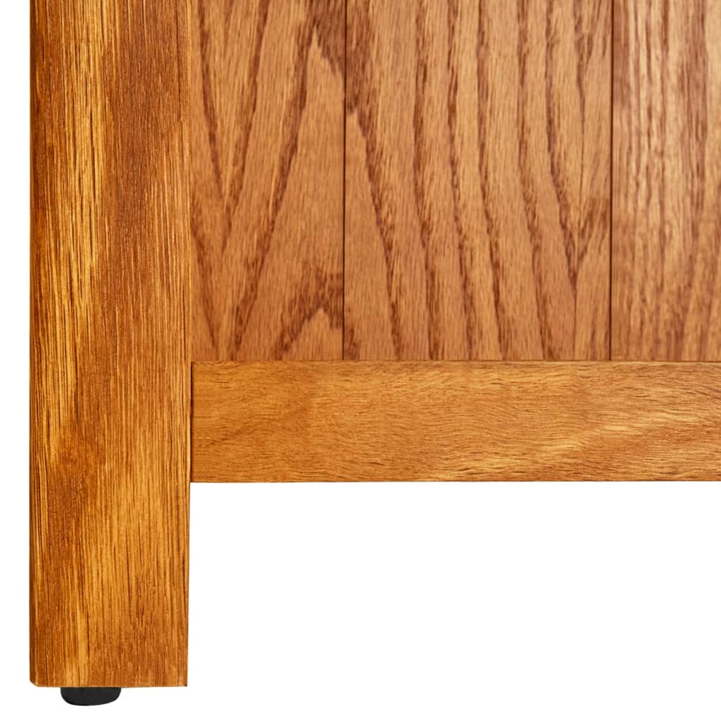 Estantería De 5 Niveles De Madera Maciza De Roble