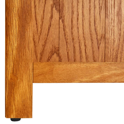 Estantería De 5 Niveles De Madera Maciza De Roble