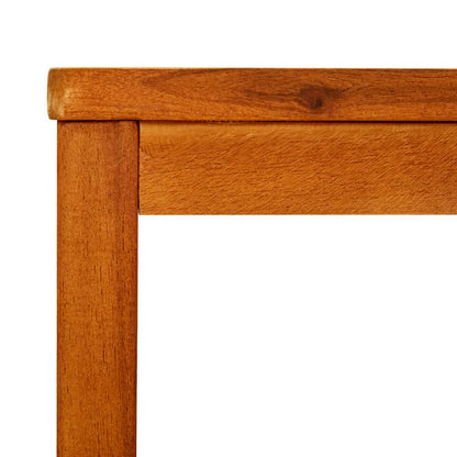Mesa De Centro De Madera Maciza De Acacia