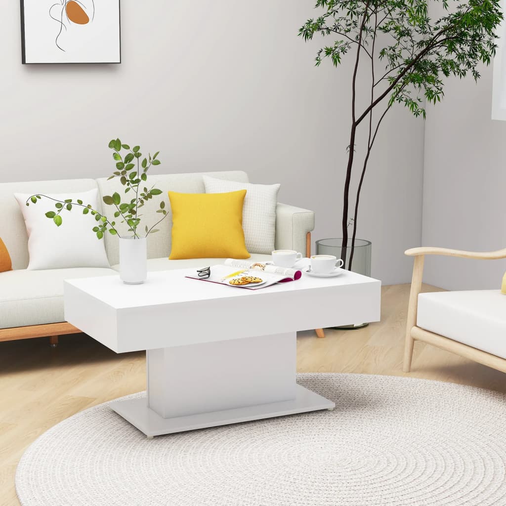 Mesa De Centro Madera Contrachapada 96X50X45 Cm