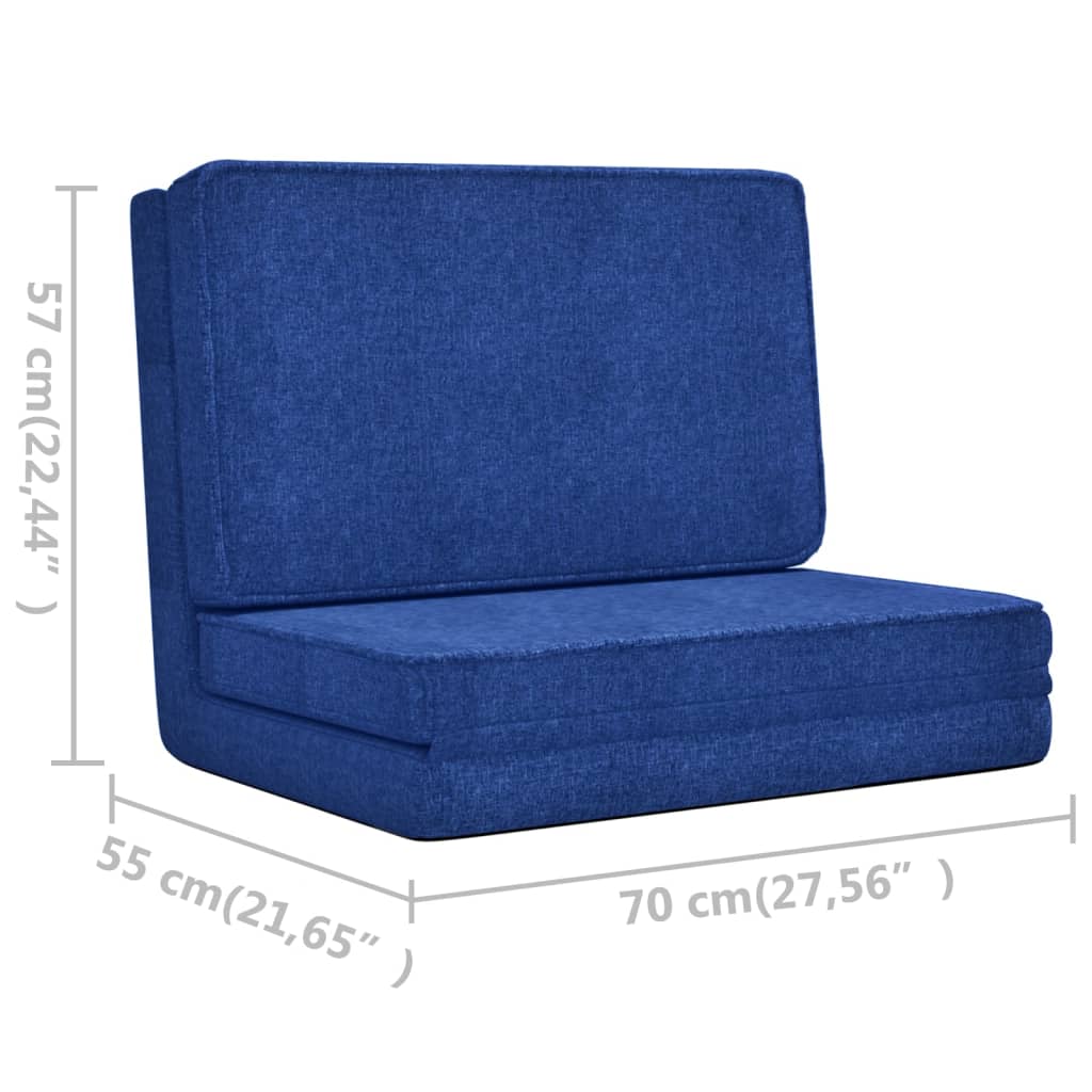 Silla De Suelo Plegable De Tela