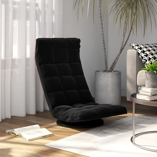 Silla De Suelo Giratoria De Terciopelo