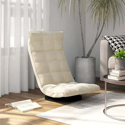 Silla De Suelo Giratoria De Terciopelo