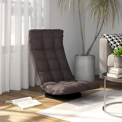 Silla Giratoria De Suelo De Tela 70X51X79 Cm