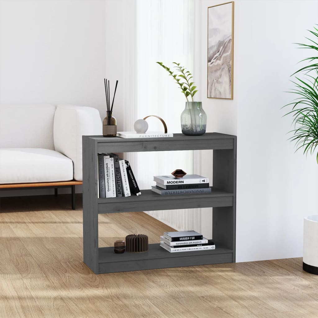 Estantería/Divisor De Espacios Madera Pino 80X30X71,5 Cm