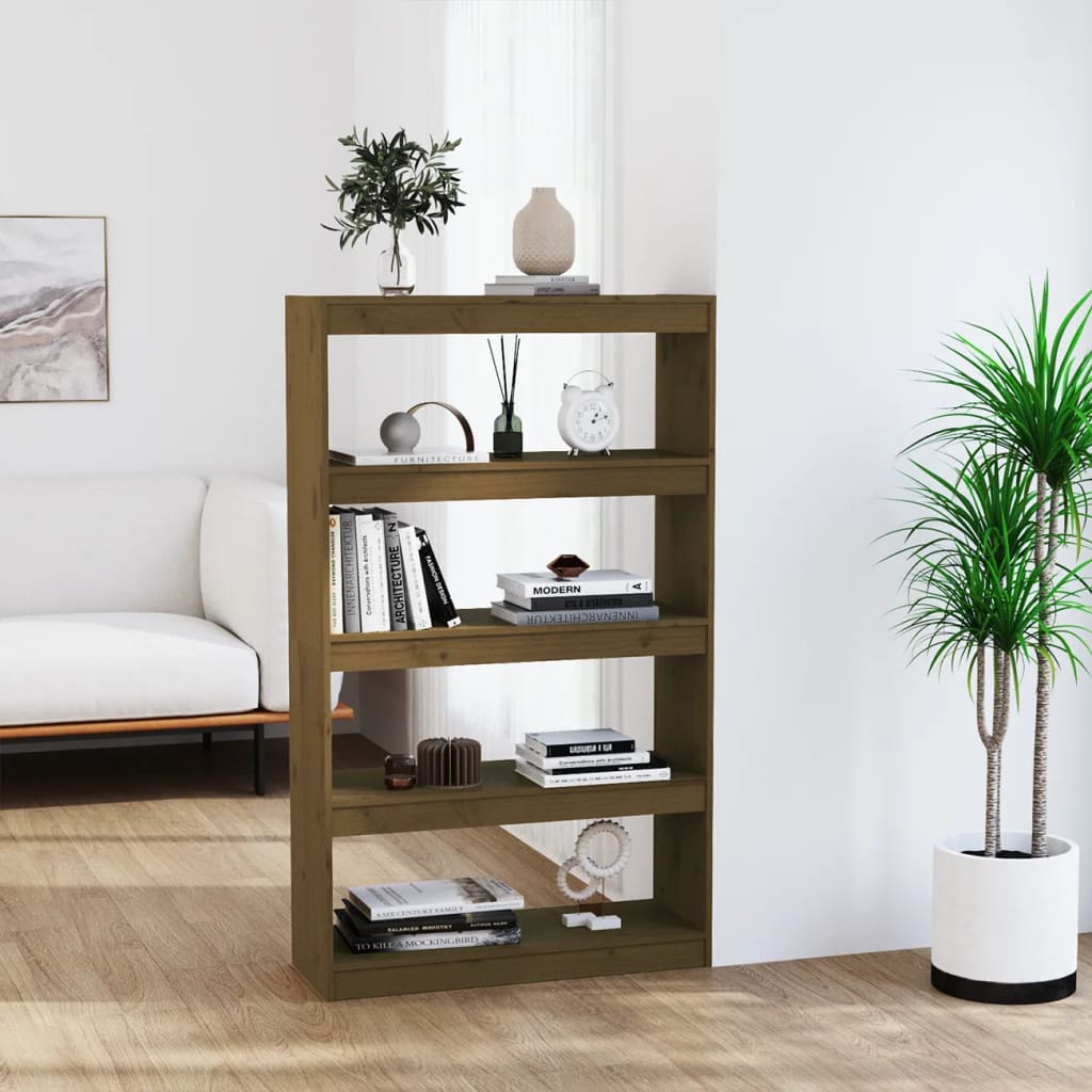 Estantería/Divisor De Espacios Madera Pino 80X30X71,5 Cm
