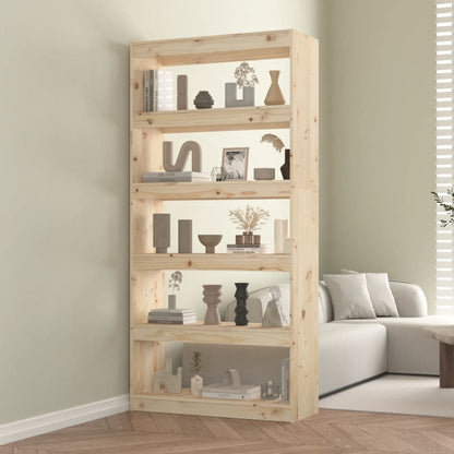 Estantería/Divisor De Espacios Madera Pino 80X30X71,5 Cm