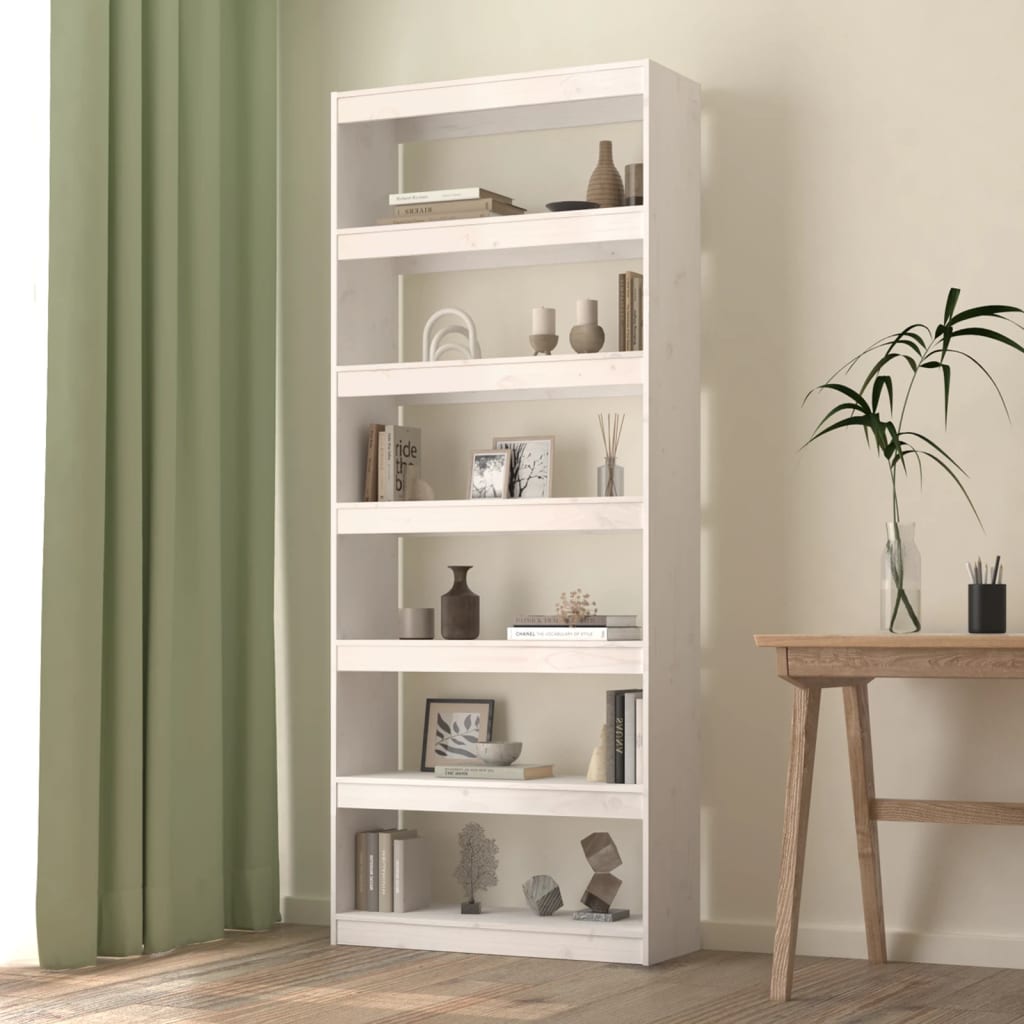 Estantería/Divisor De Espacios Madera Pino 80X30X71,5 Cm