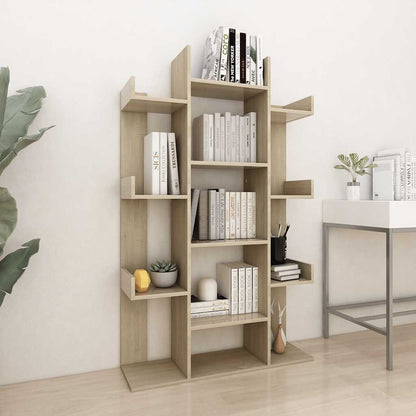 Estantería De Madera De Ingeniería 86X25,5X140 Cm