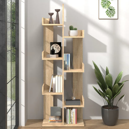 Estantería De Madera De Ingeniería 86X25,5X140 Cm