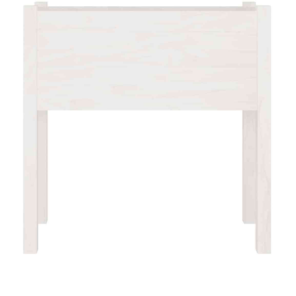 Jardineras 2 Uds Madera Maciza De Pino 70X31X70 Cm