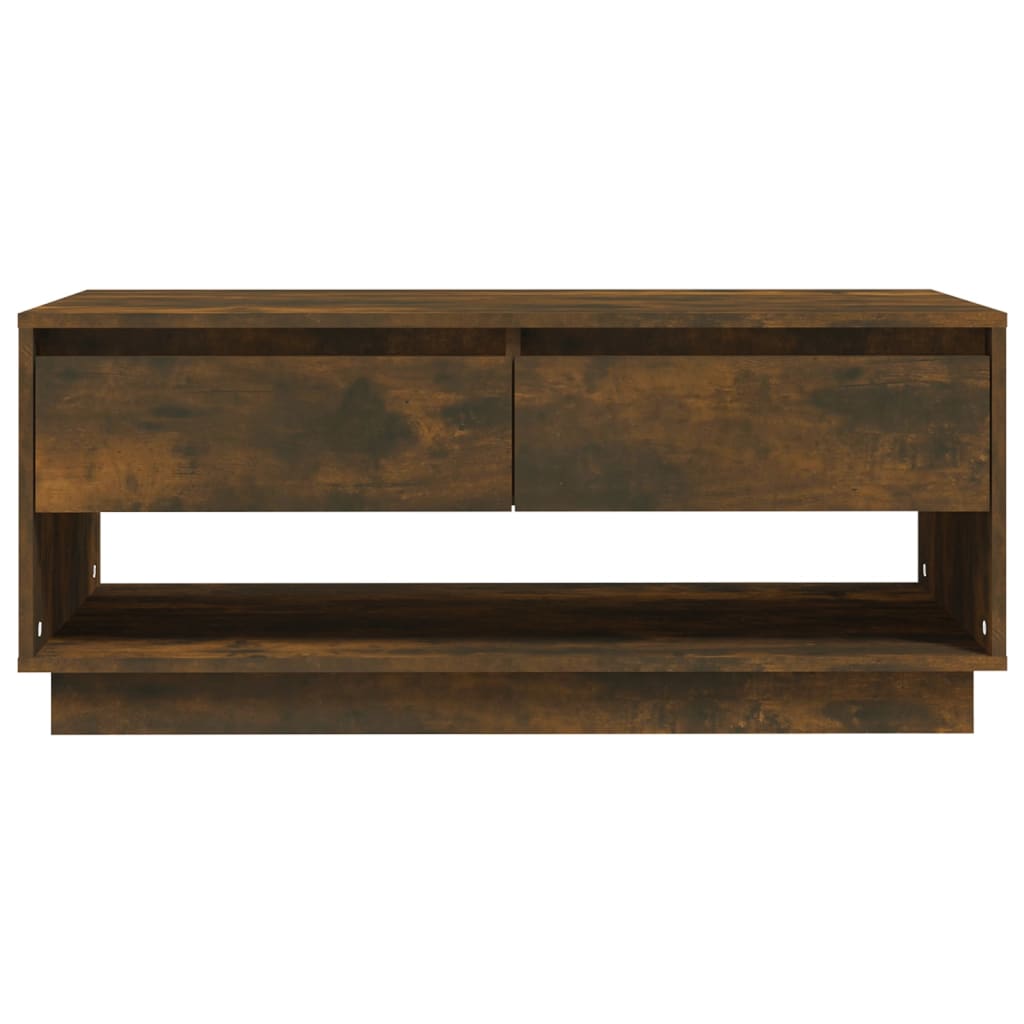 Mesa De Centro Madera De Ingeniería 102,5X55X44Cm