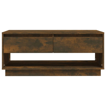 Mesa De Centro Madera De Ingeniería 102,5X55X44Cm